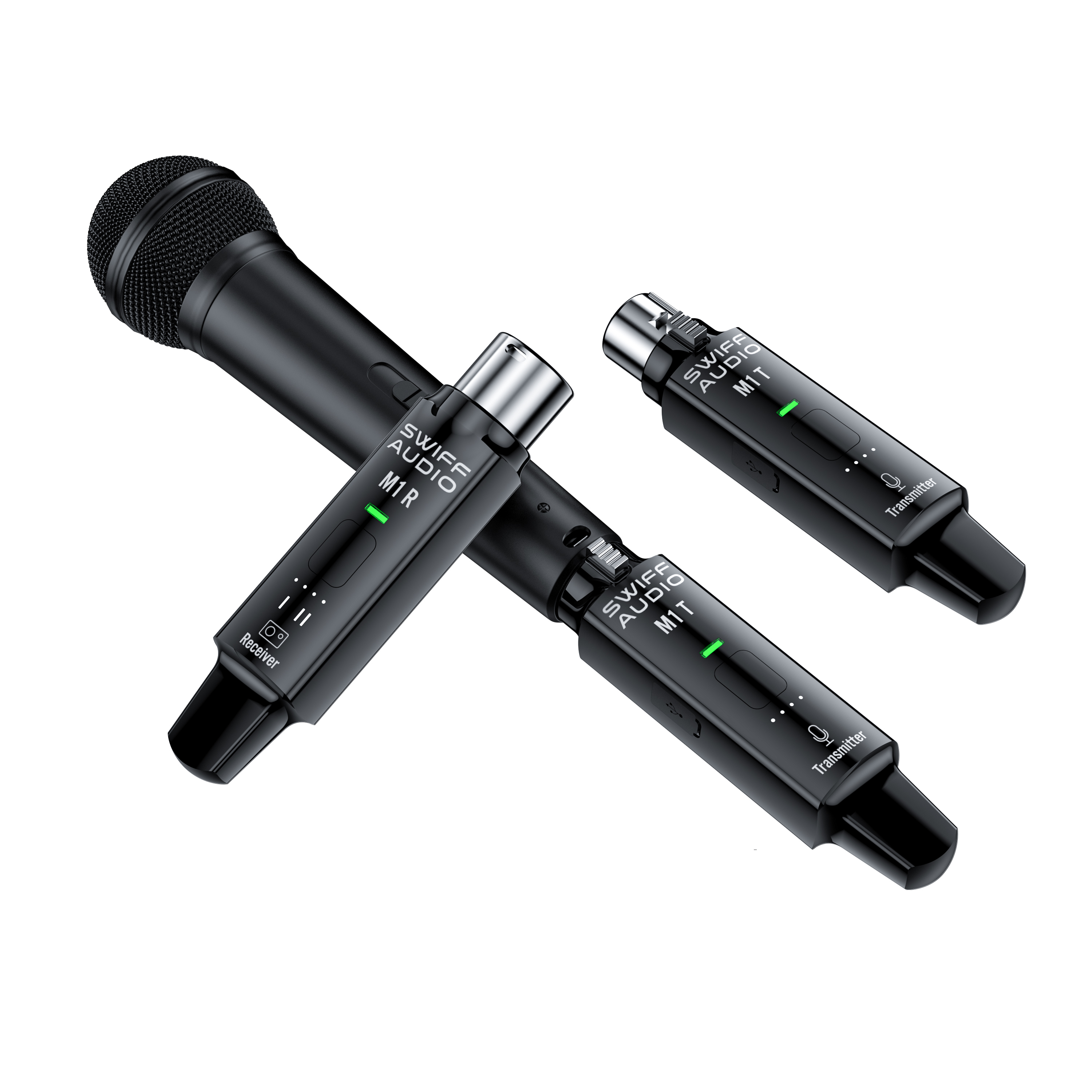 M1Plus WIRELESS DYNAMIC MICROPHONE SYSTEM-Wireless Dynamic